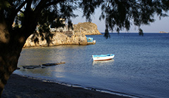 Aspri (white) Beach,Patmos